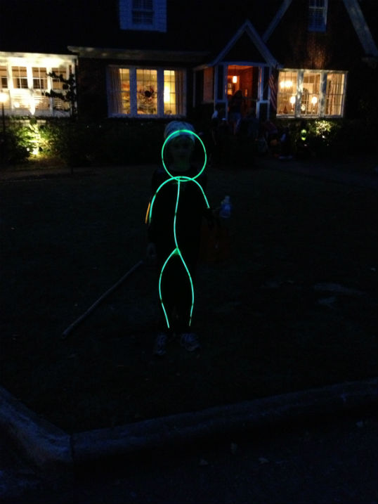 glow stick man